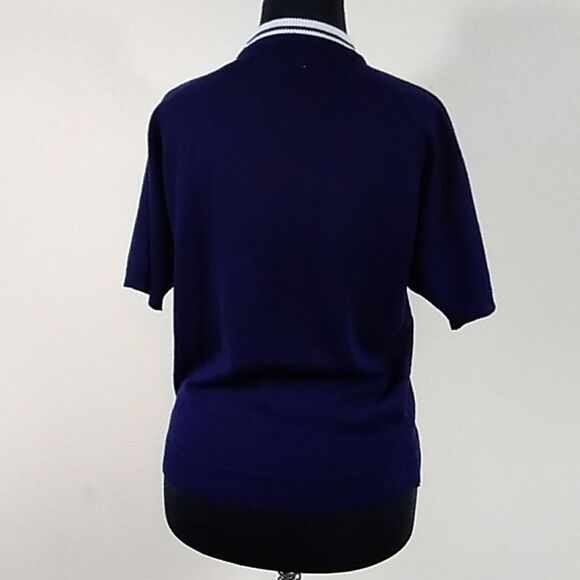 VTGTowncraft 100% Acrylic Plus Size M (38-40) Pennys Made In Korea Women Blouse - Picture 6 of 10